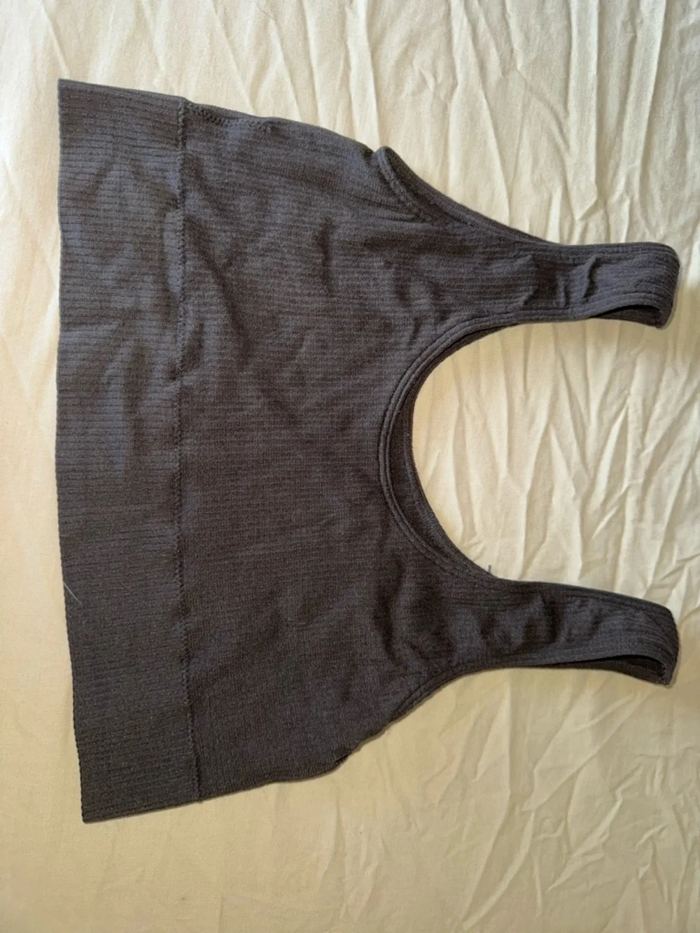 SKIMS Ribbed Scoop Bralette in Dark Brown - Picture 3 of 7